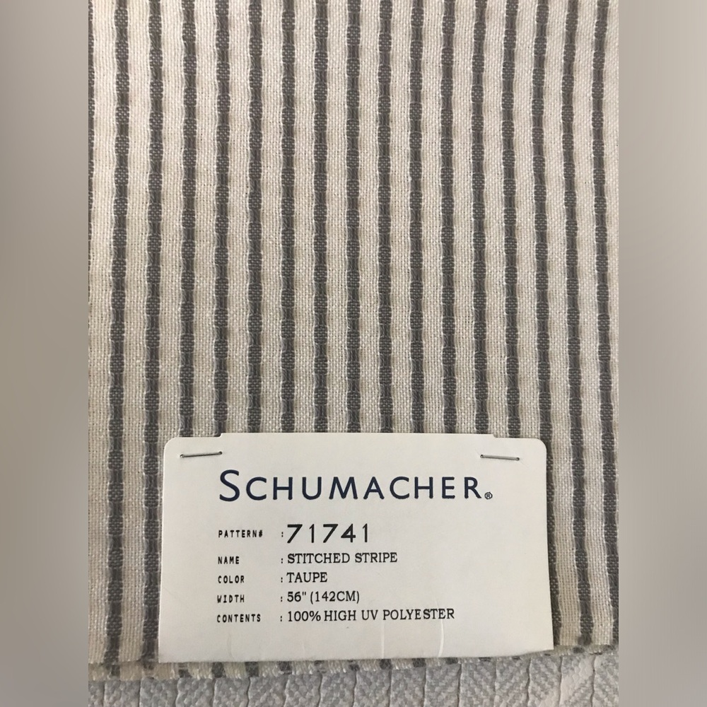 Schumacher fabric samples 26"x26" 4pcs bundle - Picture 5 of 9